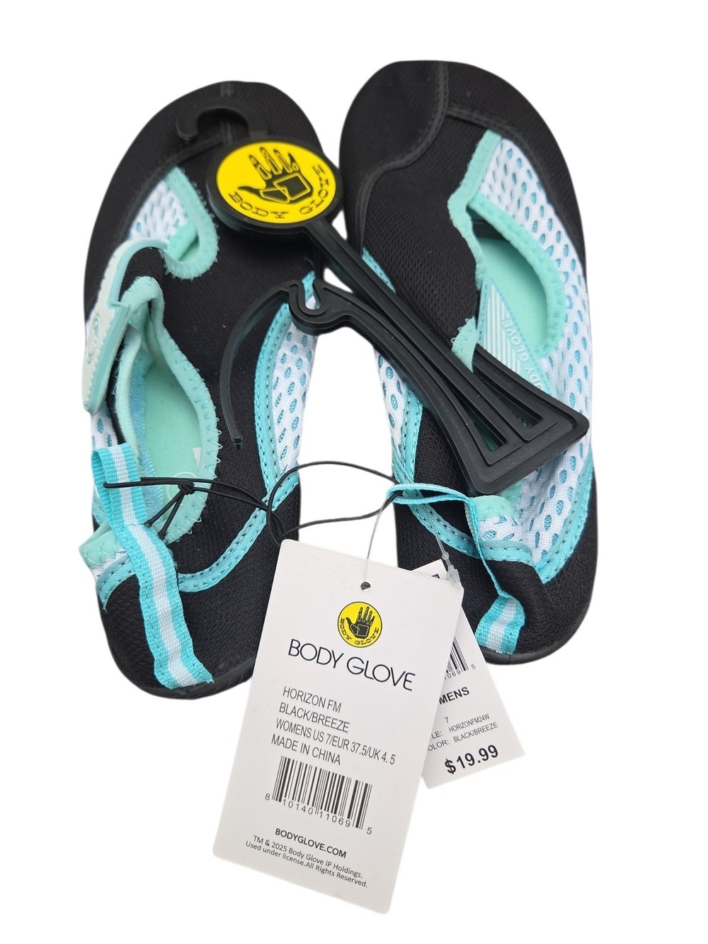 Body Glove Black Aqua Women's Water Shoes Aquafit Size 7